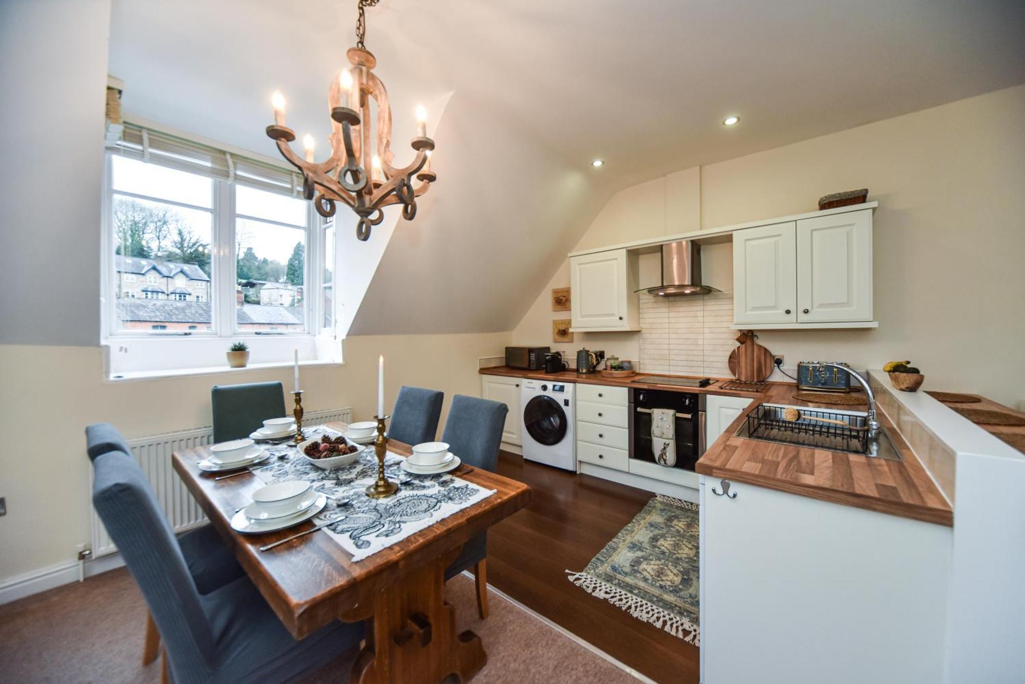 Top Floor Double En-Suite Br Apartment Central Matlock Matlock  Luaran gambar